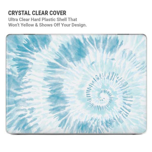 Blue and White Tie Dye MacBook Air 15in (2023-2025) Case plus Skin